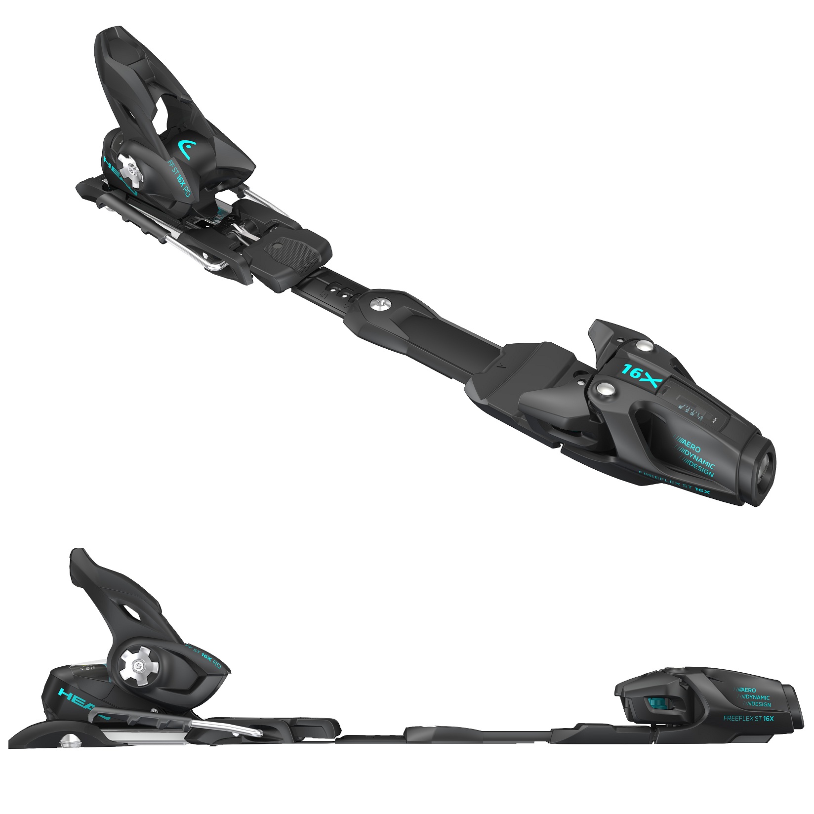 Крепления горнолыжные Head FREEFLEX ST 16X RD BR.85 [A]m.bk/sp.bl